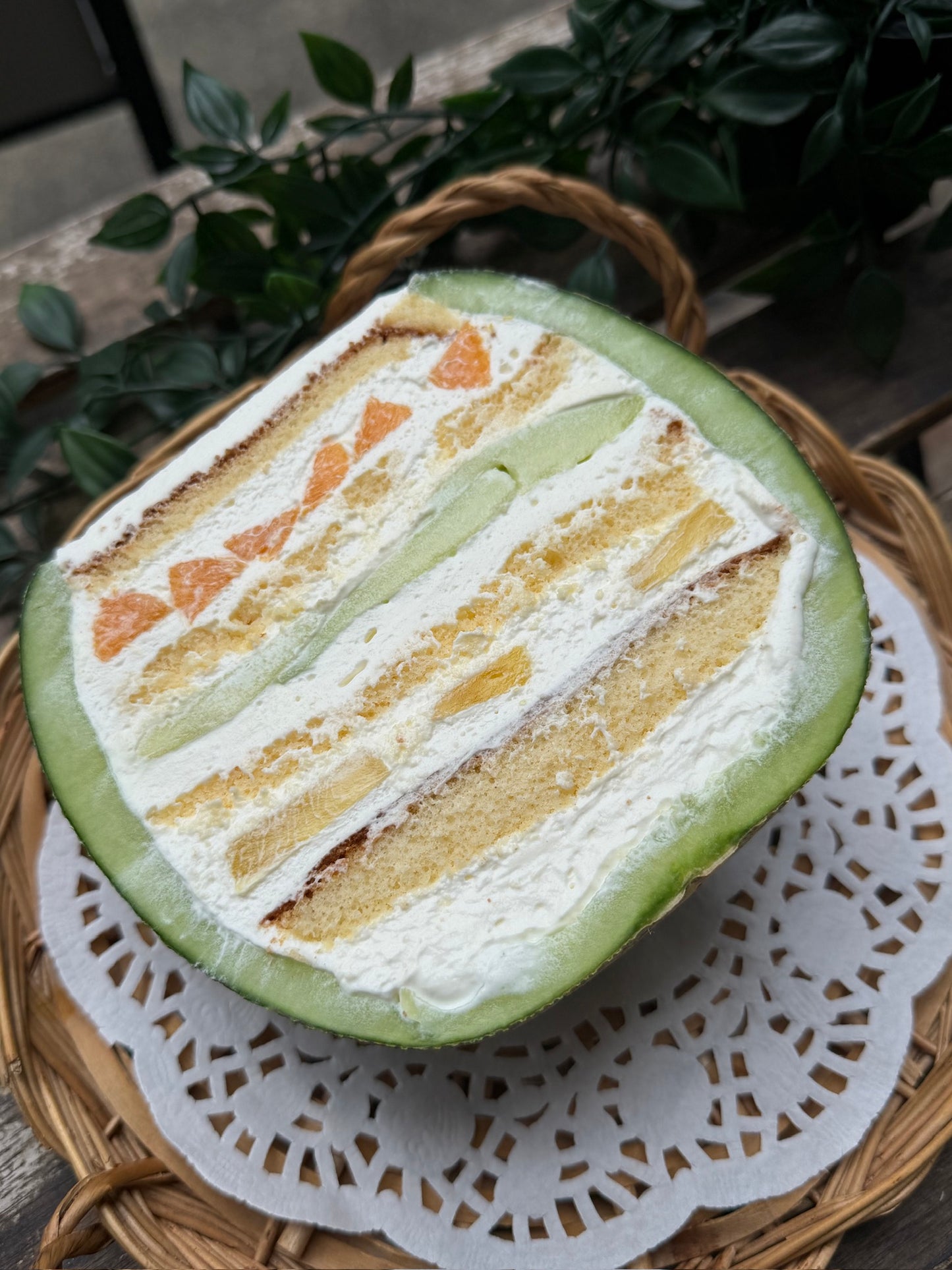 【予約商品】丸ごとメロンケーキ