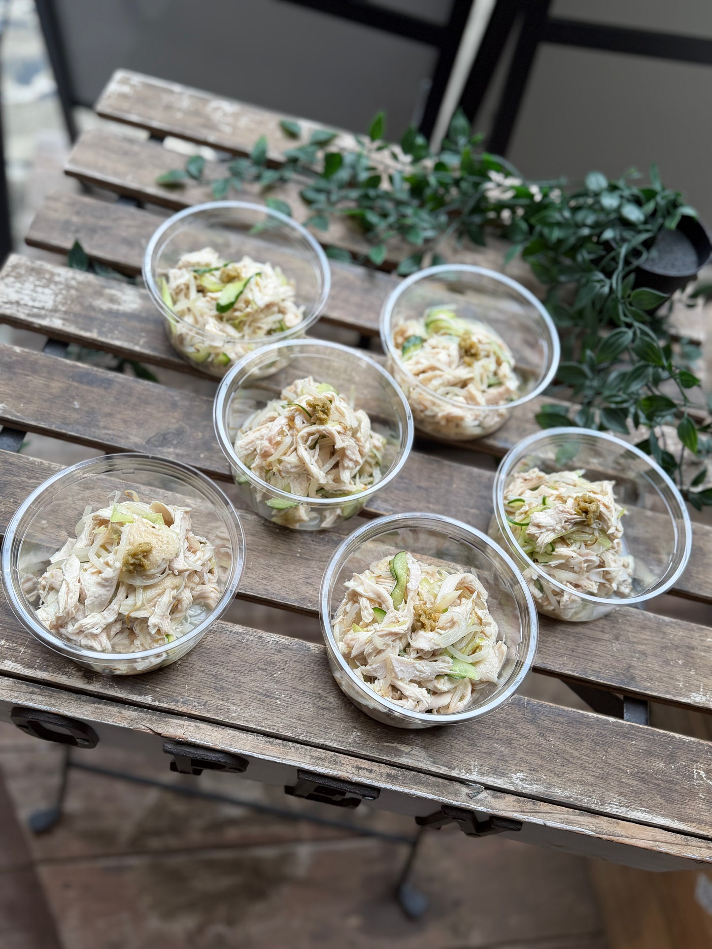 ゆで鶏の野菜和え 柚子胡椒風味