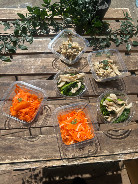 かき菜と舞茸のおひたし