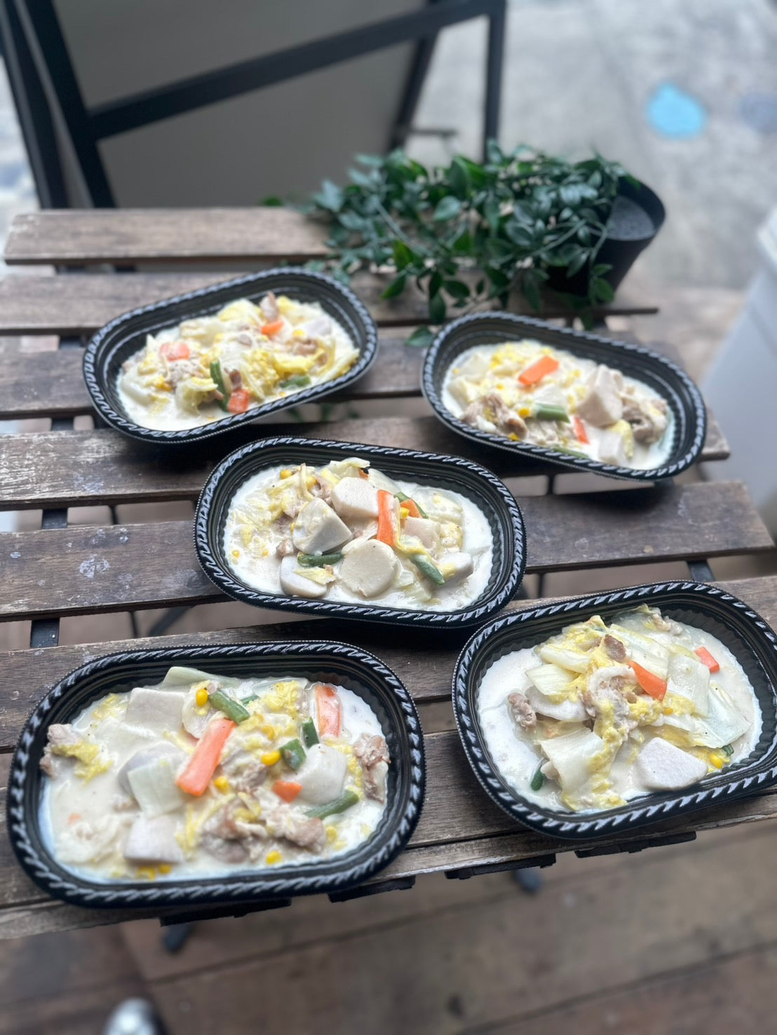 豚肉と白菜、さといものシチュー