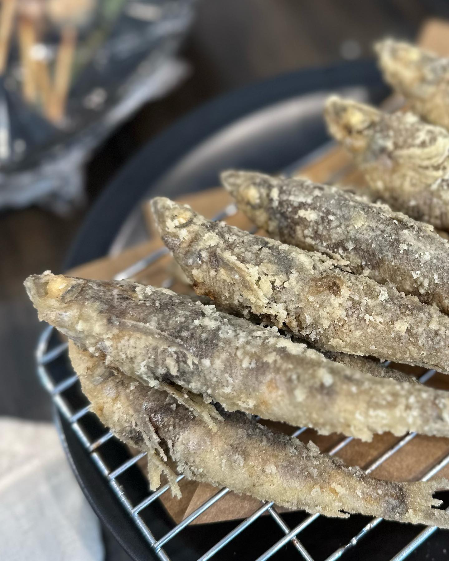 メヒカリの唐揚げ