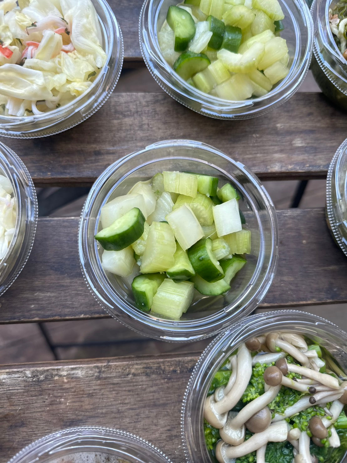 きゅうりとセロリの浅漬け