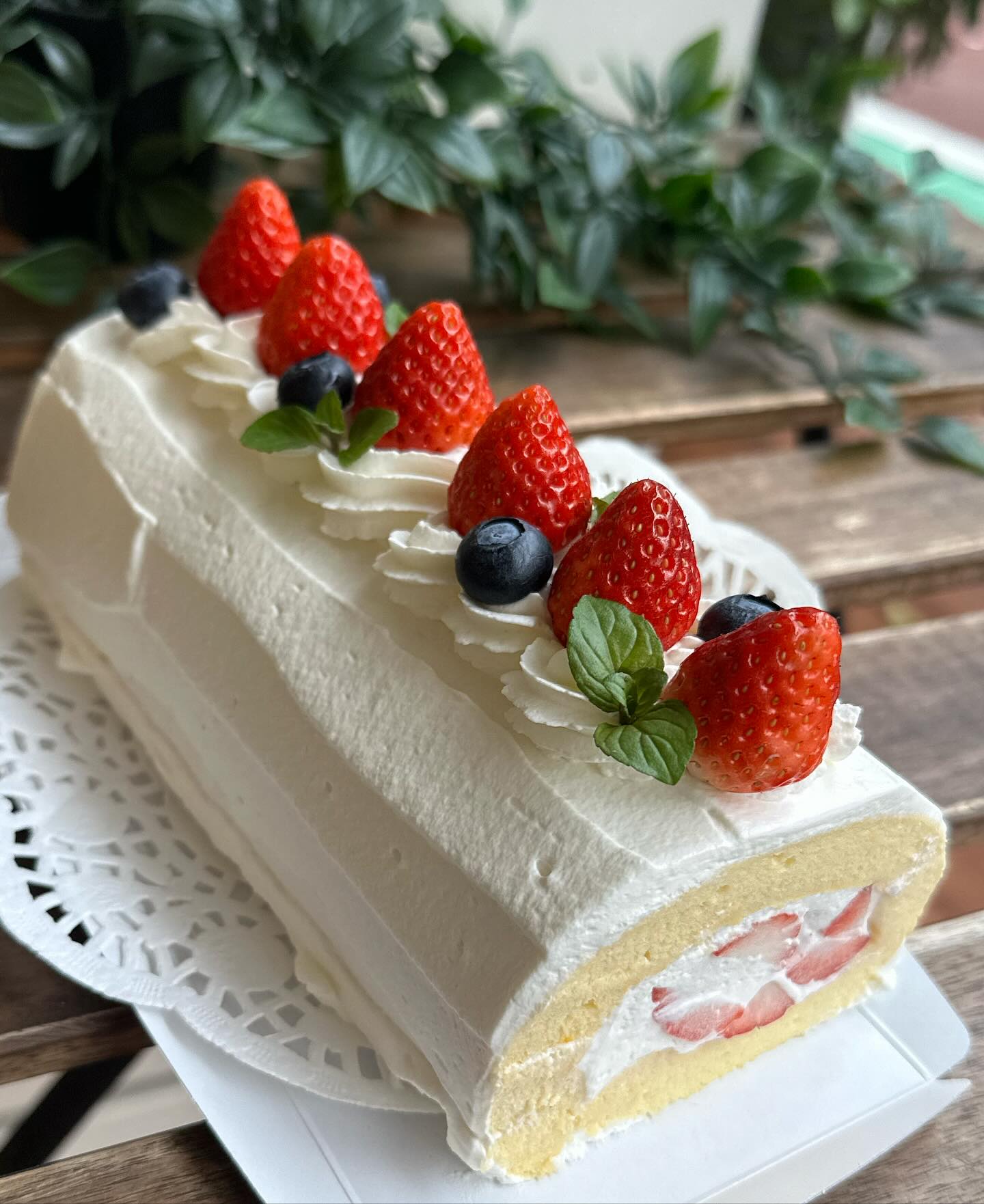 ロールケーキ ハーフサイズ