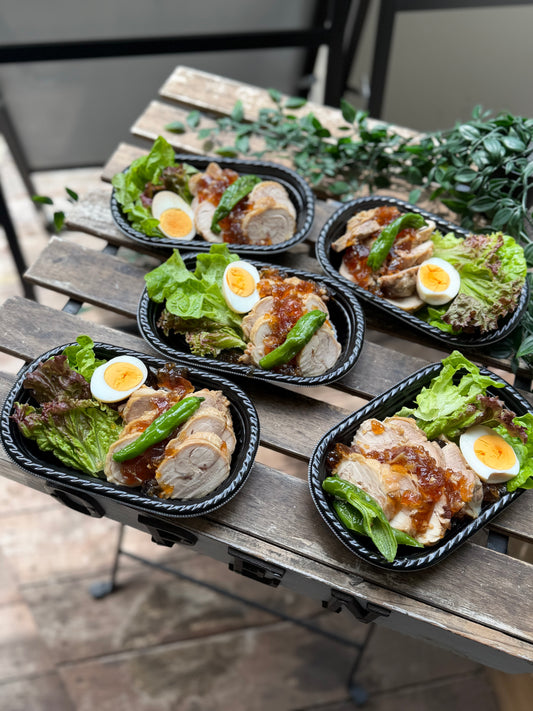 信玄鶏の鶏チャーシュー