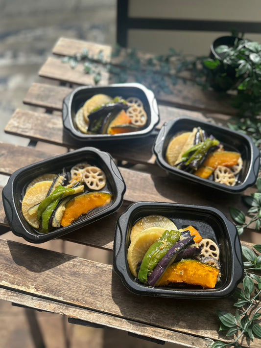 野菜の揚げ浸し