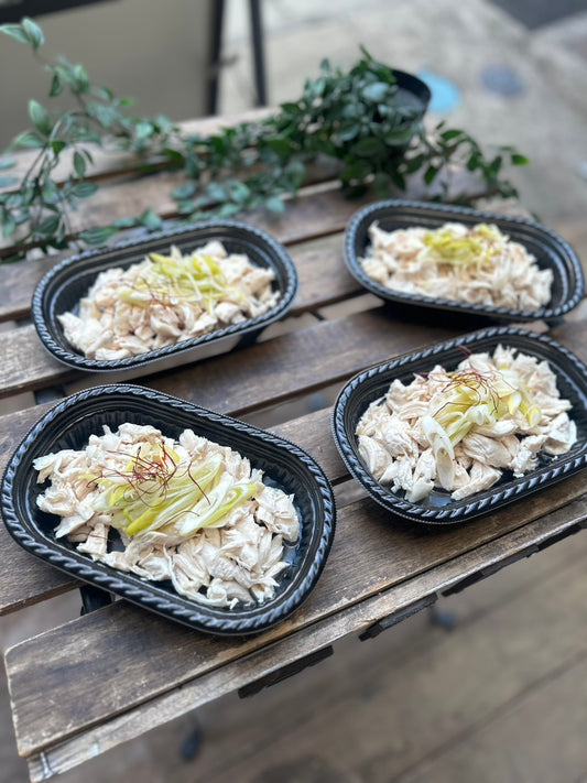 茹でささみのネギ塩ソース