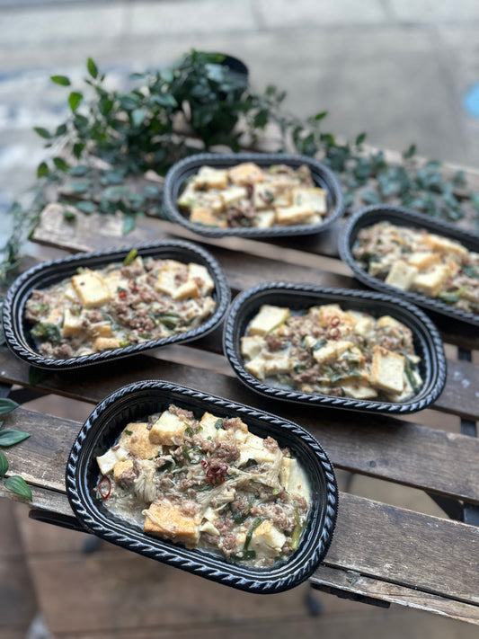 絹揚げの白麻婆