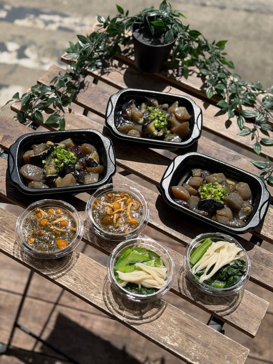 なすとこんにゃくの旨辛煮