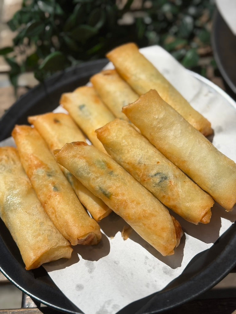 豚肉と白菜、春雨の春巻