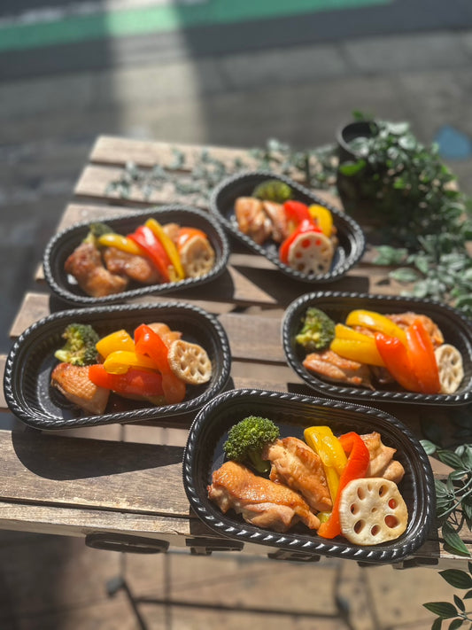 信玄鶏と野菜のグリル