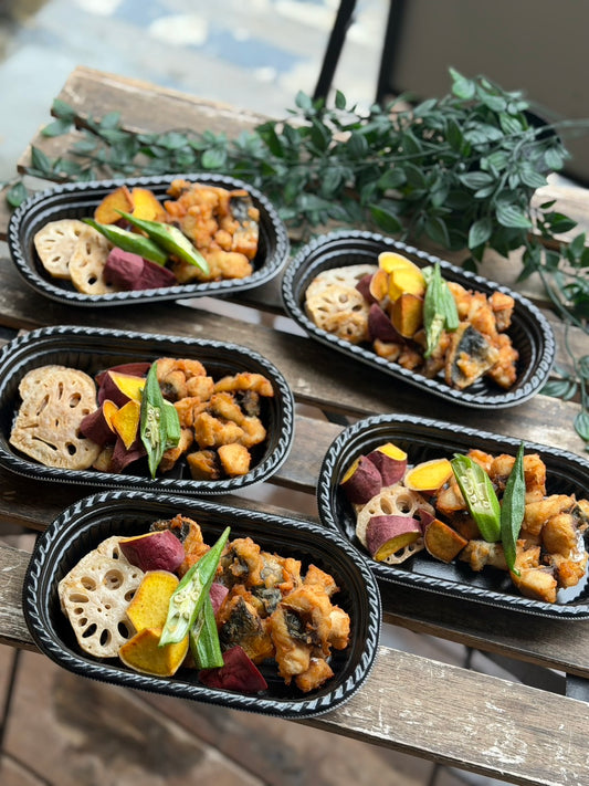 鯖のにんにく醤油唐揚