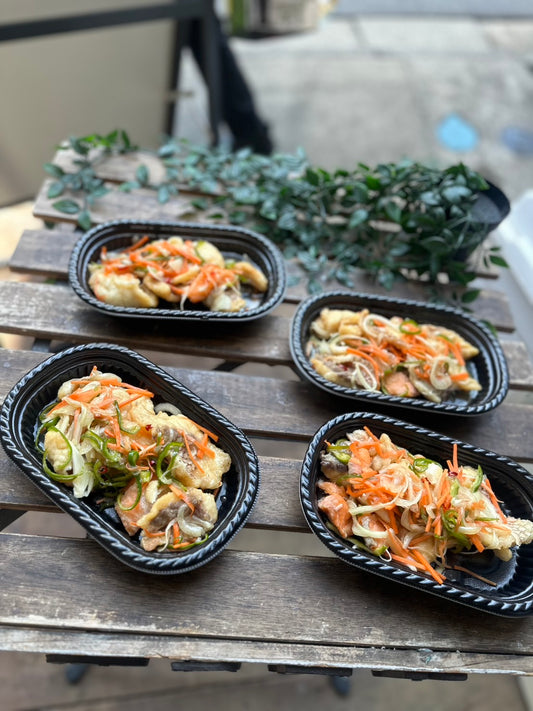 お魚の野菜たっぷり南蛮漬け