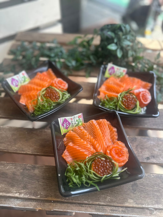 サーモンイクラ丼