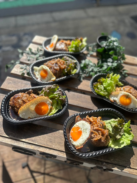 照焼き煮込みハンバーグ