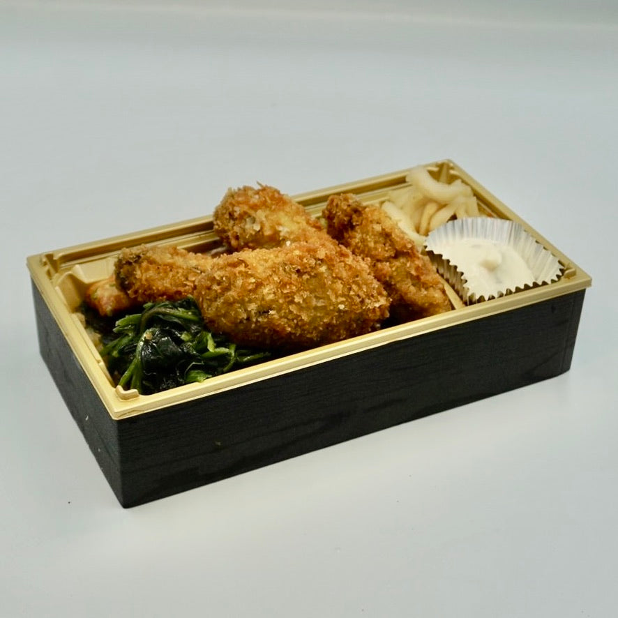 カキフライ海苔重