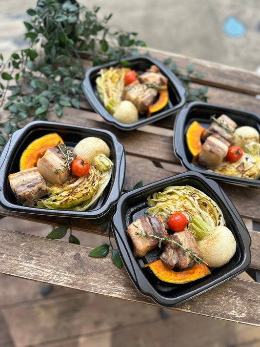 イベリコ豚と野菜のグリル