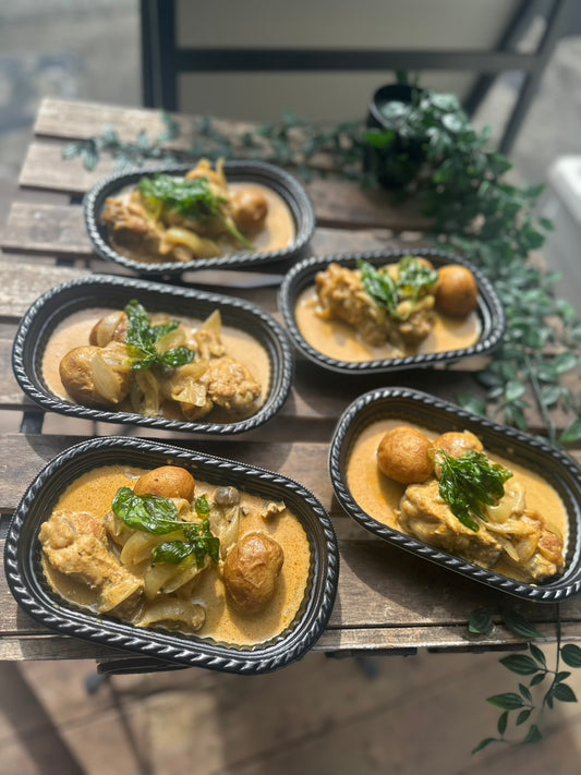 手羽元のイエローカレー