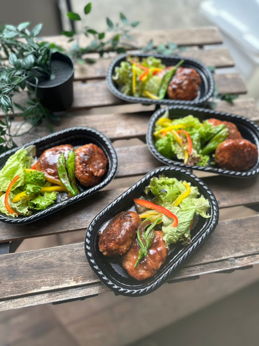 照り焼きハンバーグ(冷凍)