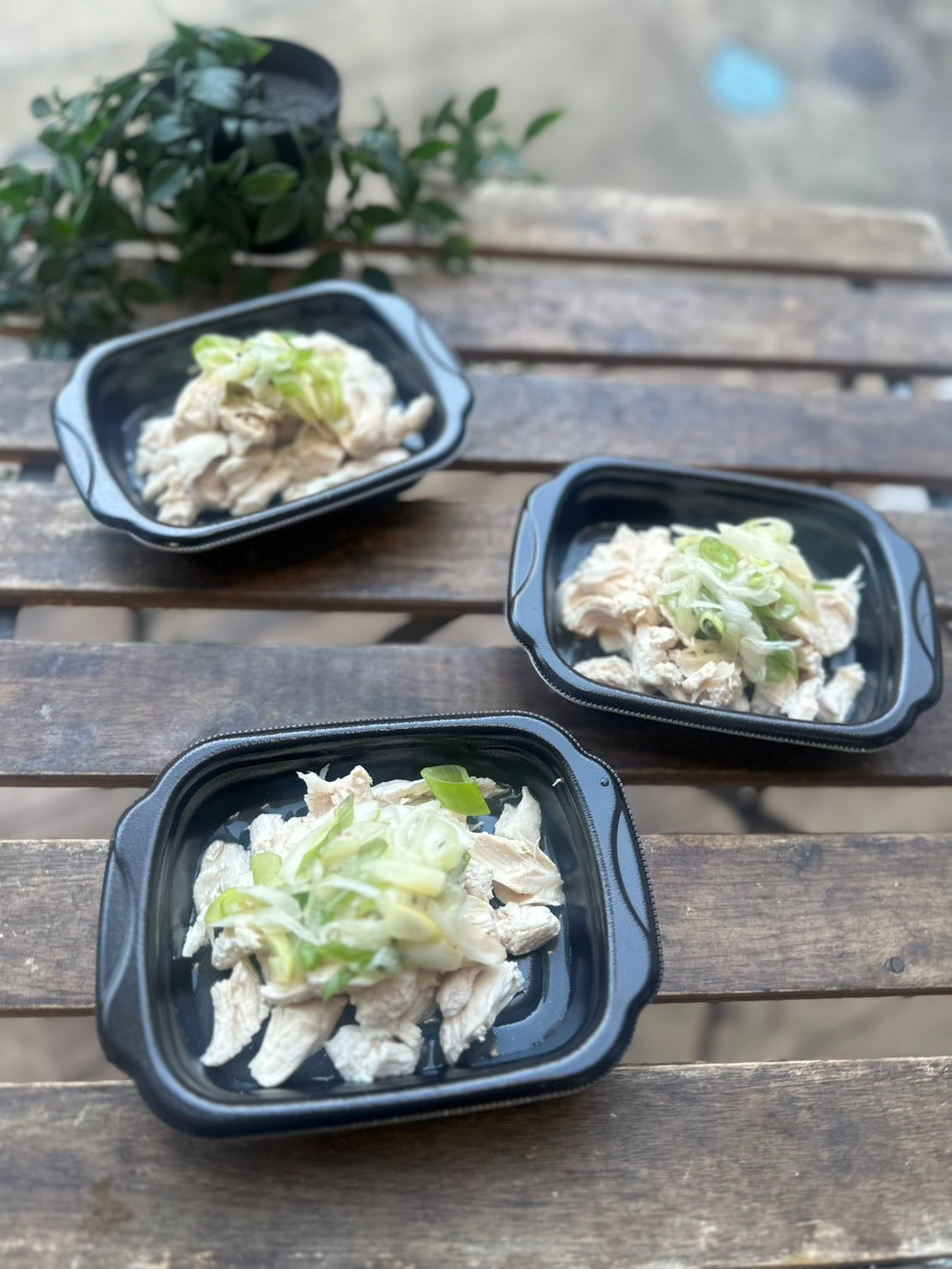 ゆでささみのねぎ塩和え