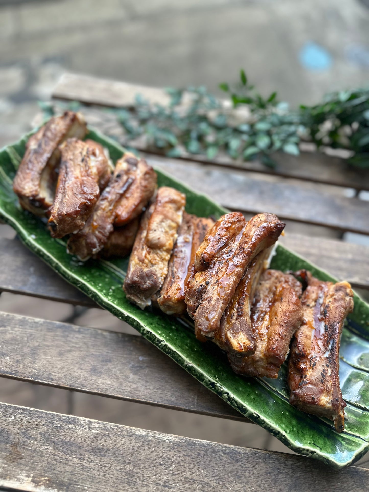 スペアリブのグリル