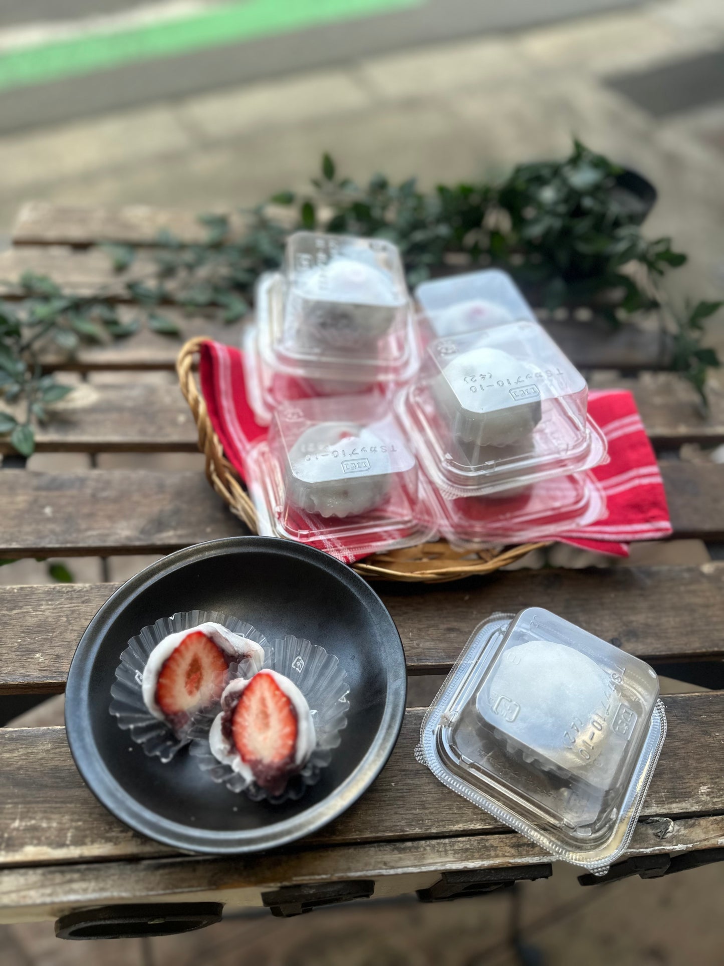 シャインマスカット大福