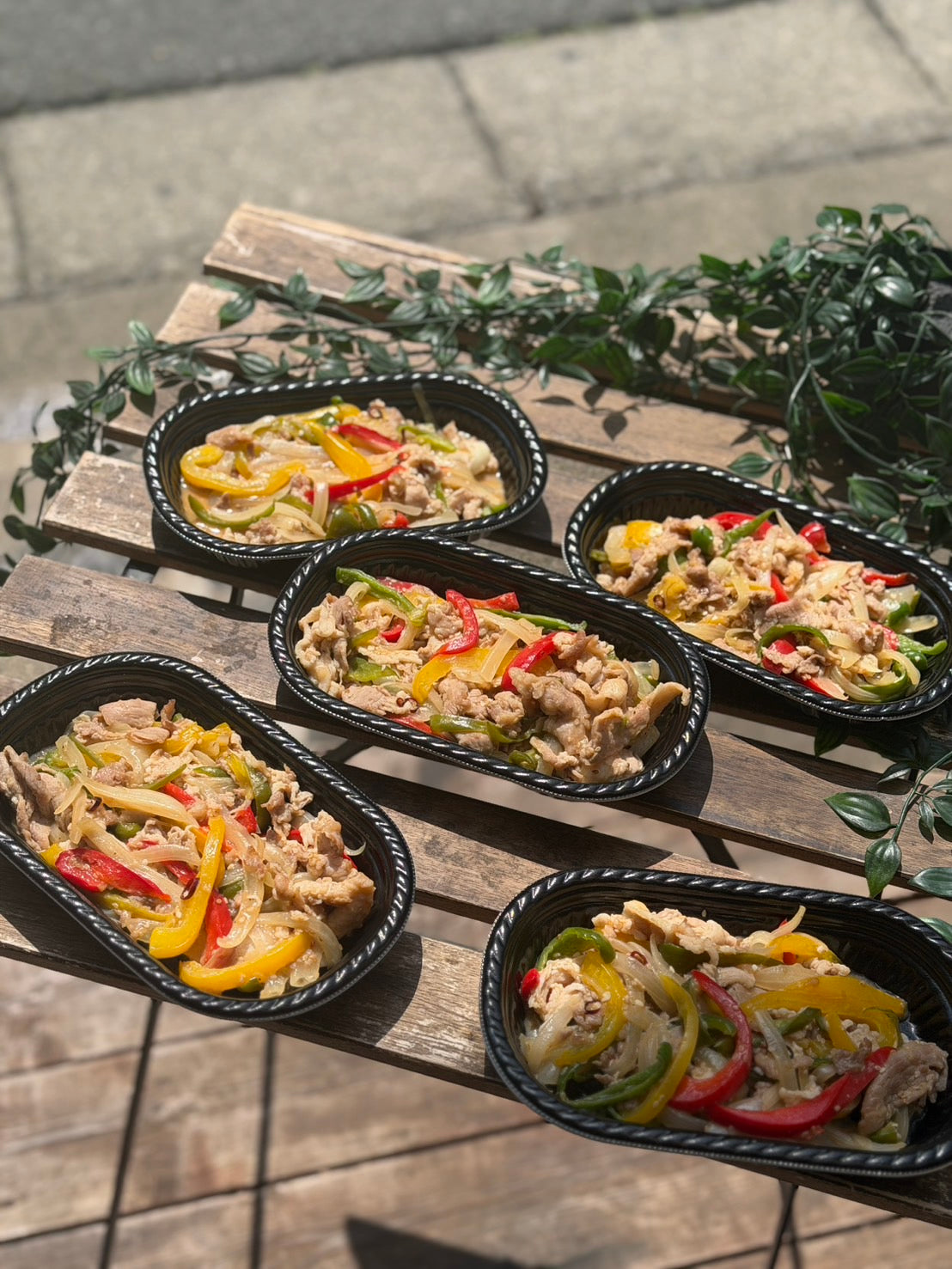 豚肉と彩り野菜の甘酢炒め