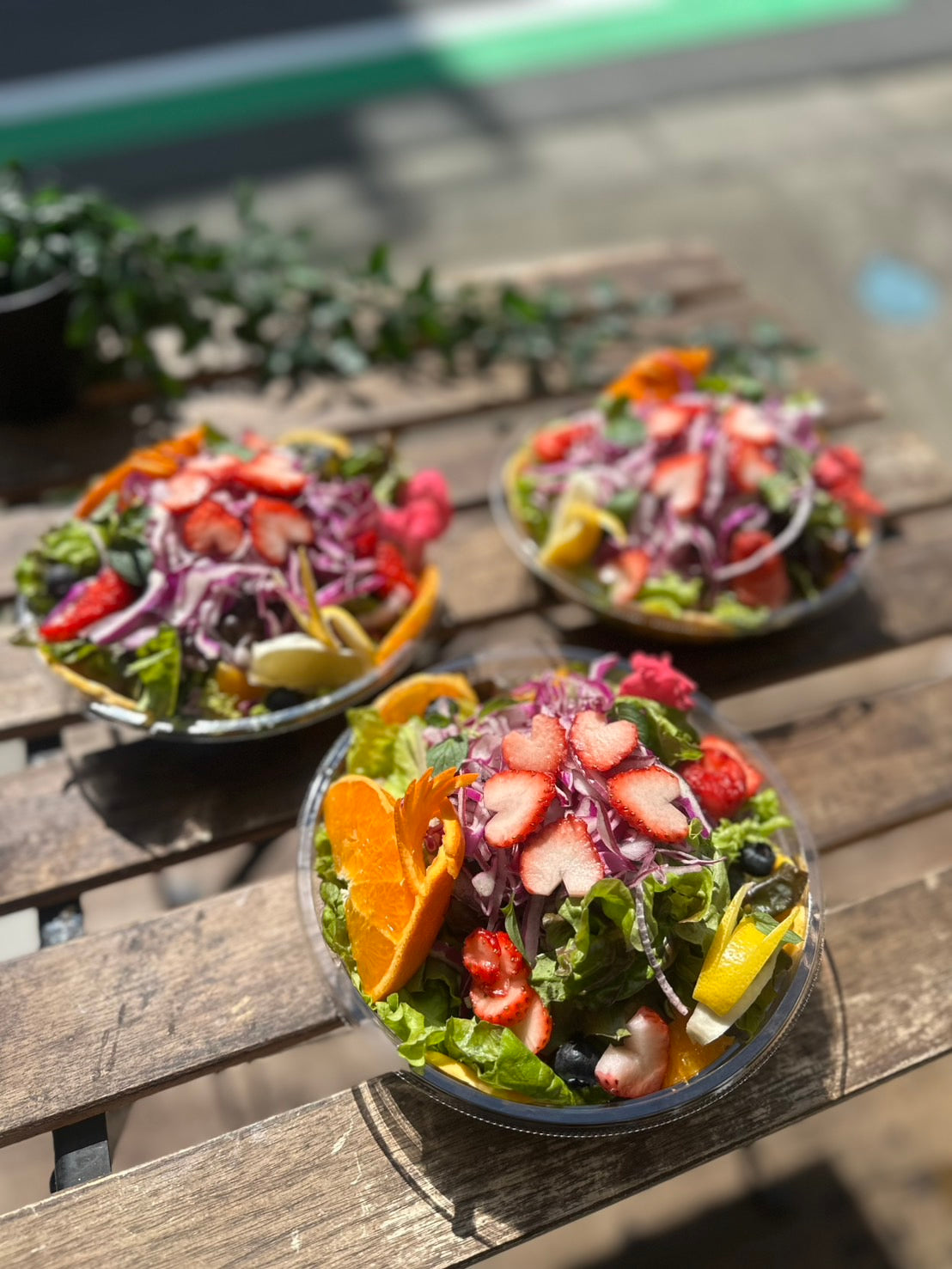 本日のカラフルサラダ