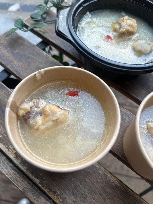 参鶏湯風スープ　小