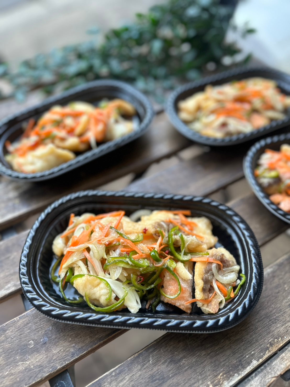 お魚の野菜たっぷり南蛮漬け