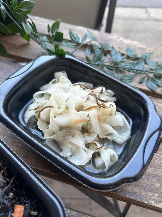 大根の梅流しサラダ