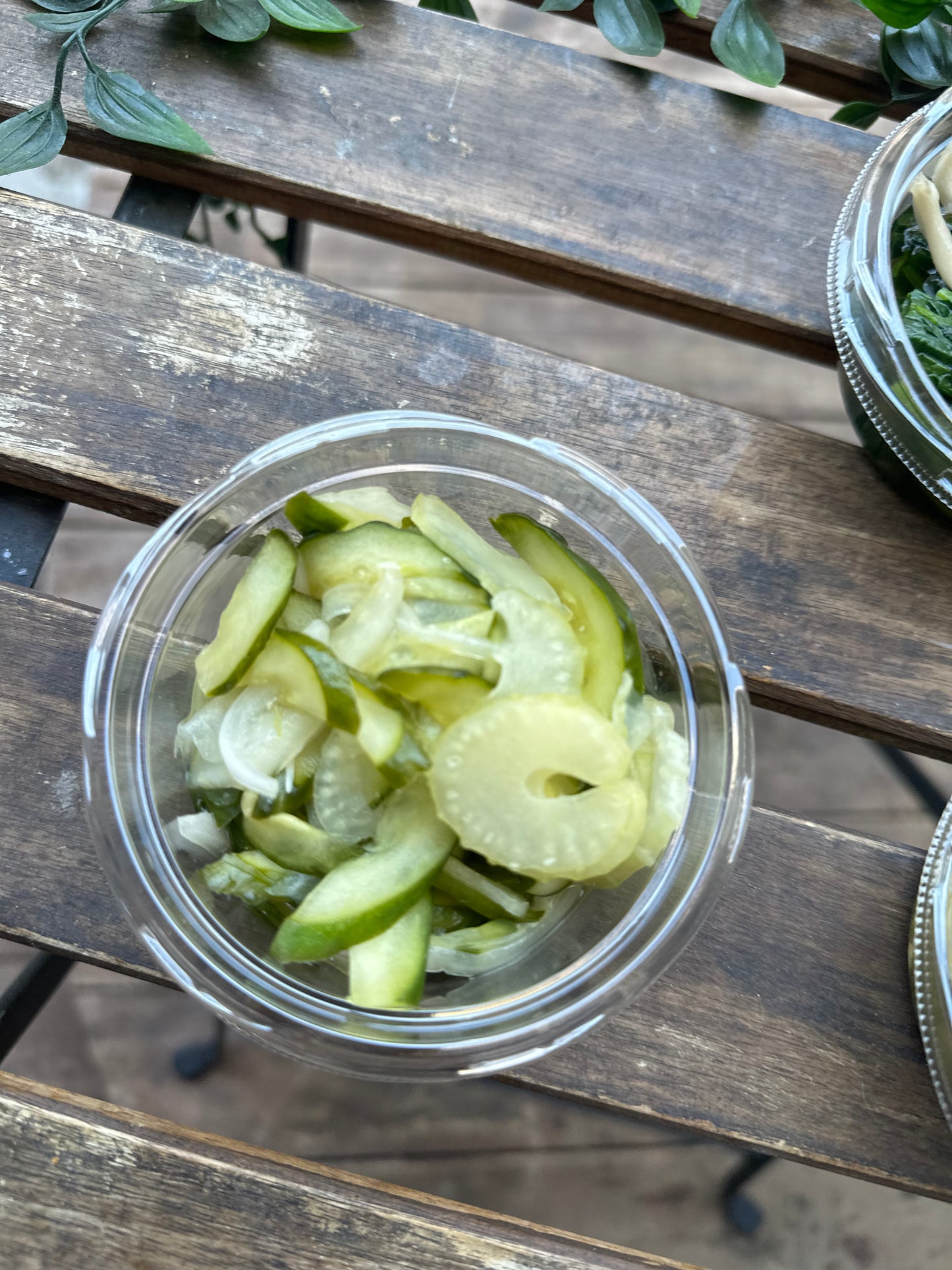 きゅうり、セロリ、赤玉ねぎのマリネ