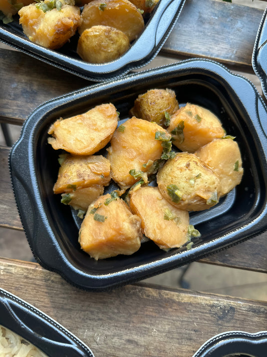 新じゃがの煮っころがし