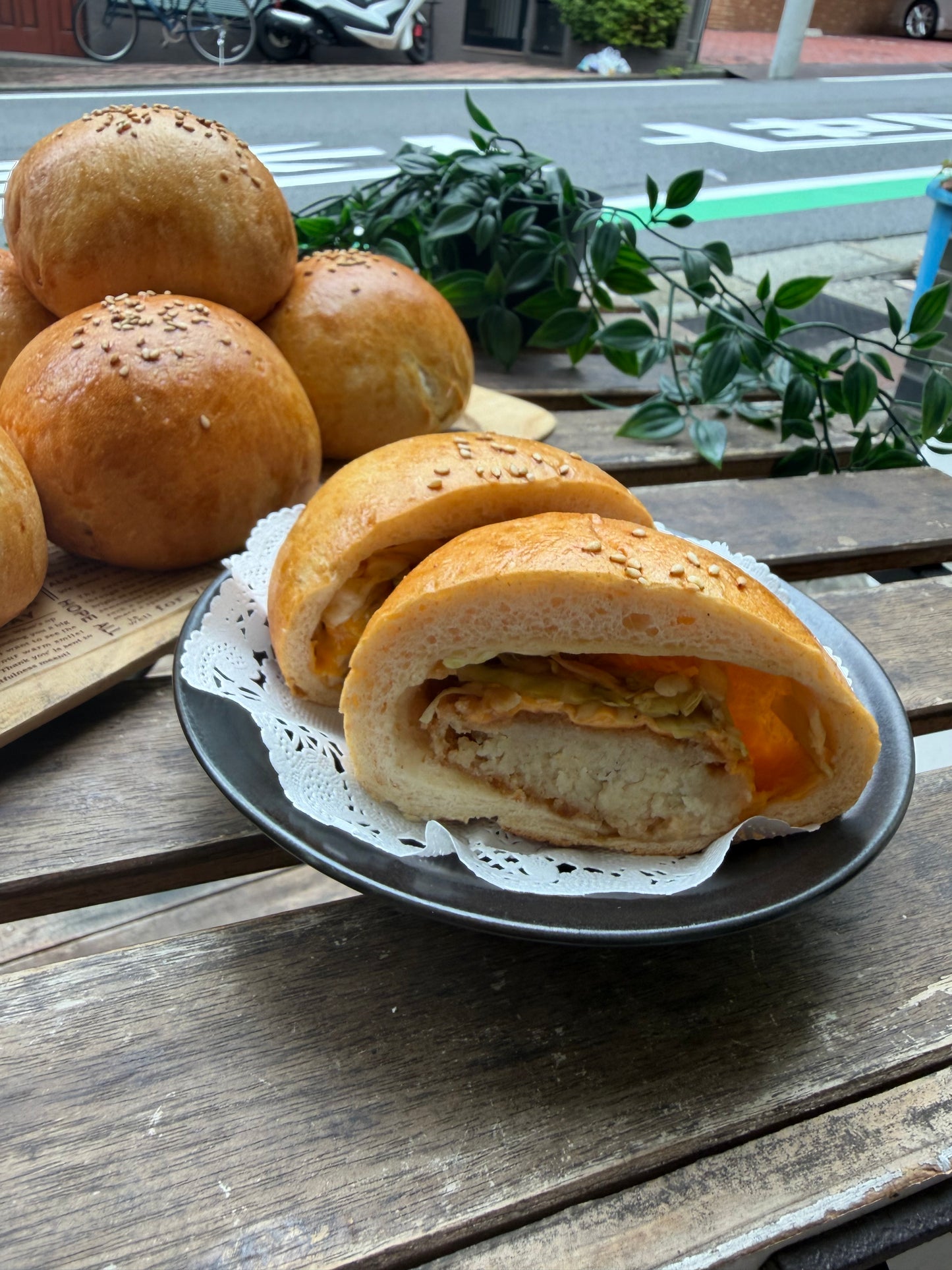 クローズドコロッケバーガー