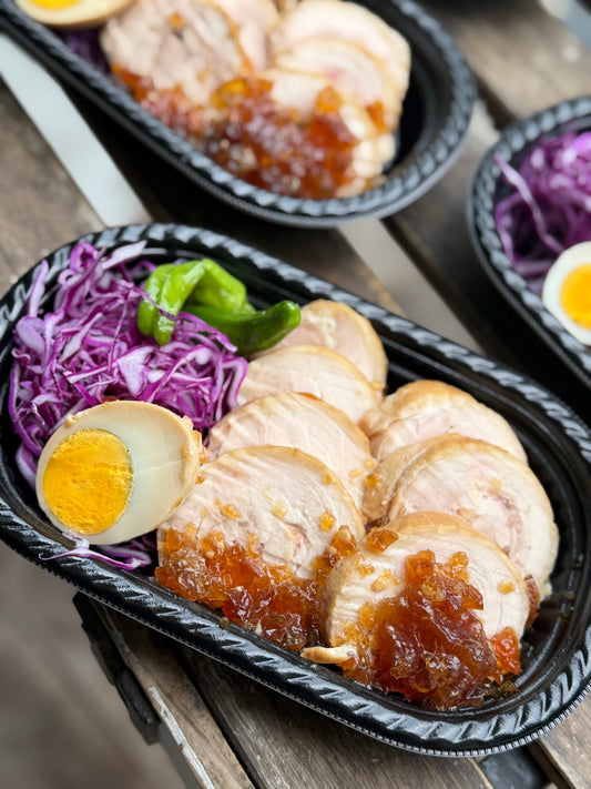 信玄鶏の鶏チャーシュー