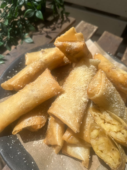 じゃがいものカレーチーズ春巻き