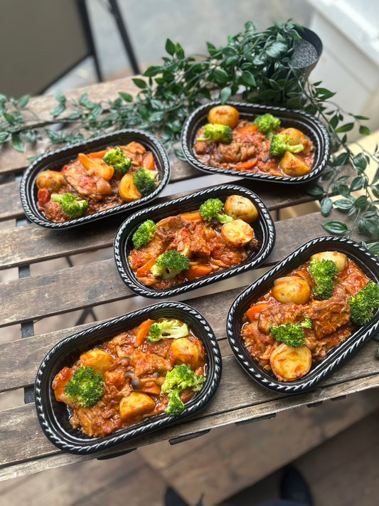 和牛すじ肉トマト煮込み