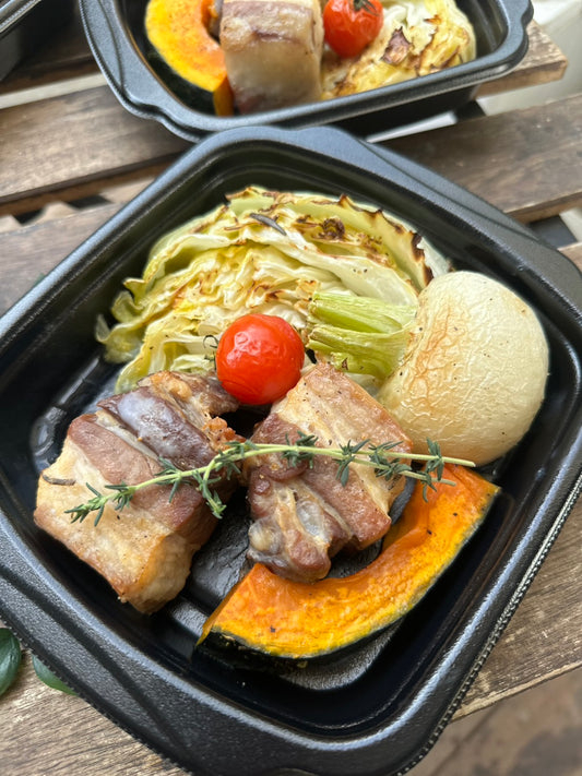 イベリコ豚と野菜のグリル