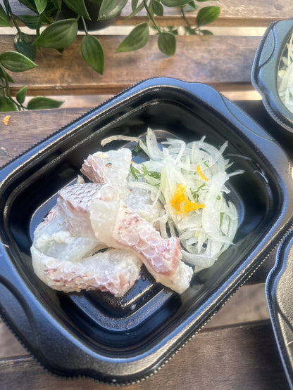 伊達真鯛のカルパッチョ