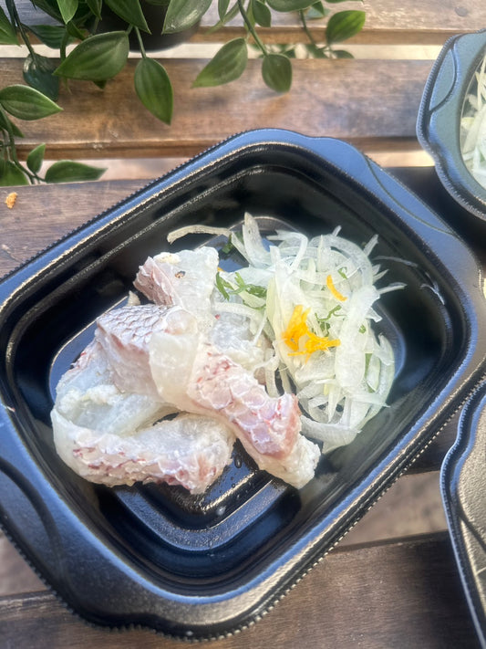 伊達真鯛のカルパッチョ