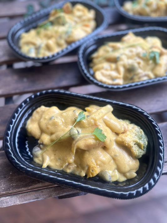 鶏むね肉とかぼちゃの豆乳シチュー