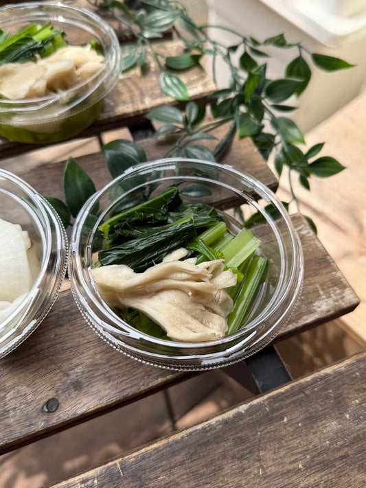 小松菜と舞茸のおひたし