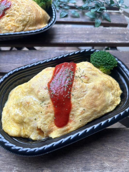 チキンライスのオムライス