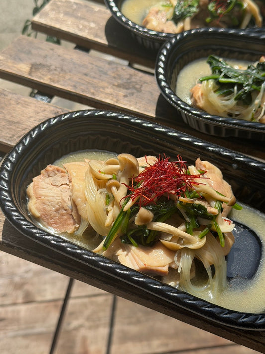 信玄鶏の塩だれ煮