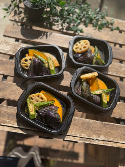 野菜の揚げびたし