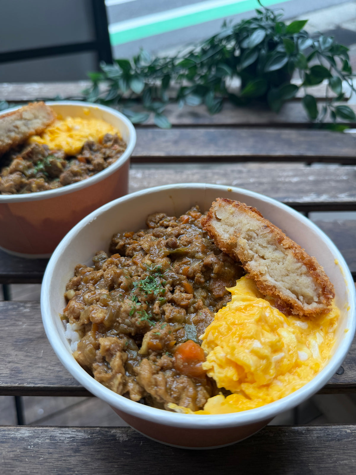 日替わりランチBOX   キーマカレー　雑穀入りごはん