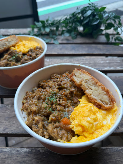 日替わりランチBOX   キーマカレー　雑穀入りごはん