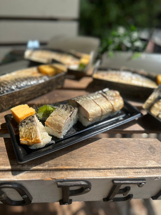 焼きサバ棒鮨