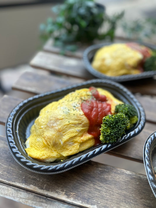 チキンライスのオムライス