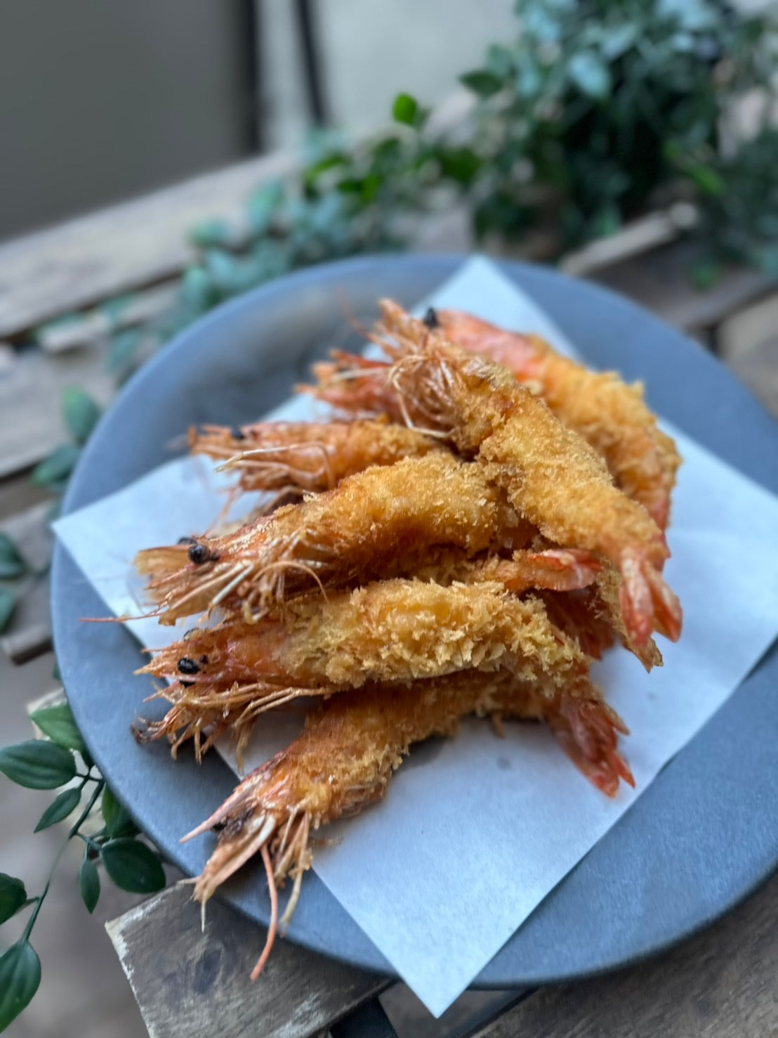 天使の海老のエビフライ