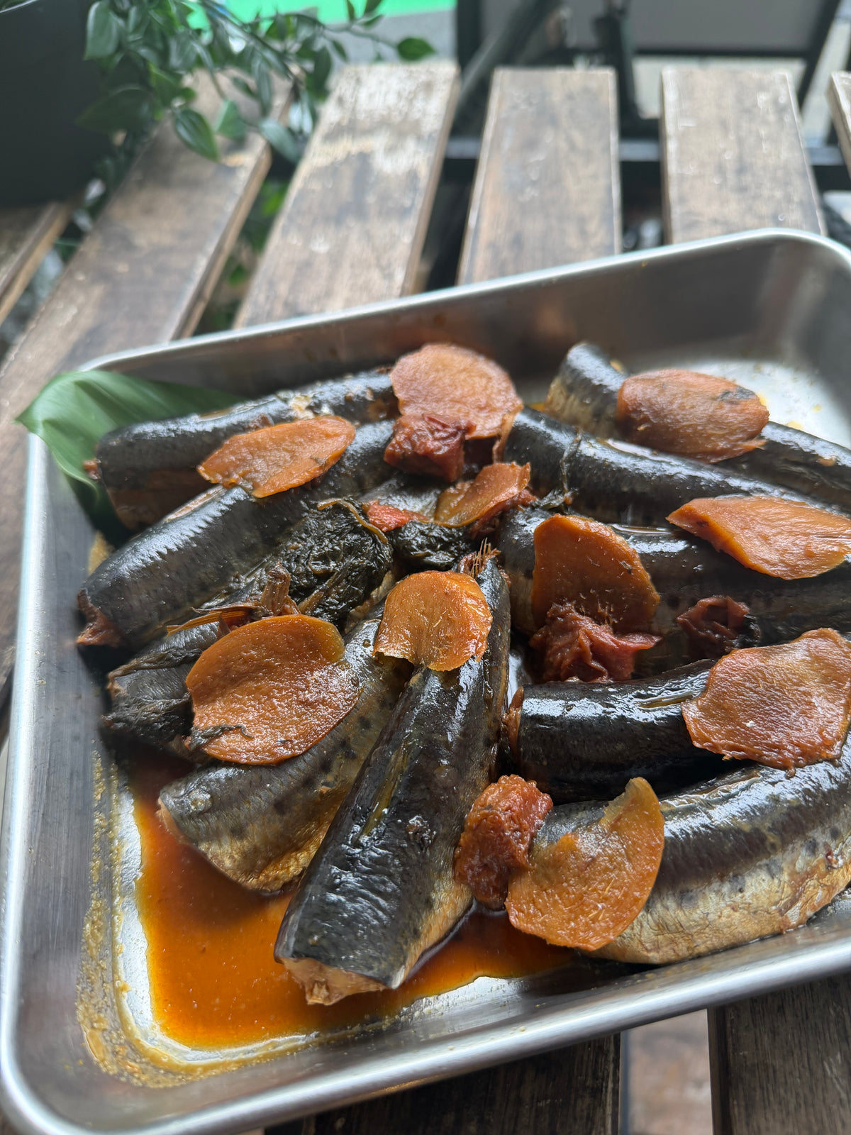 骨まで食べられるイワシの梅煮